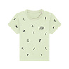 World of Mina Organic baby naam t-shirt // Dancing letters World of Mina Organic baby naam t-shirt // Dancing letters