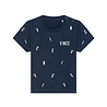 World of Mina Organic baby naam t-shirt // Dancing letters World of Mina Organic baby naam t-shirt // Dancing letters