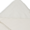 Jollein Badcape Embroidery 75x75cm // Ivory Jollein Badcape Embroidery 75x75cm // Ivory