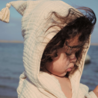Baby Bello Badjas hydrofiel // Seashell Baby Bello Badjas hydrofiel // Seashell