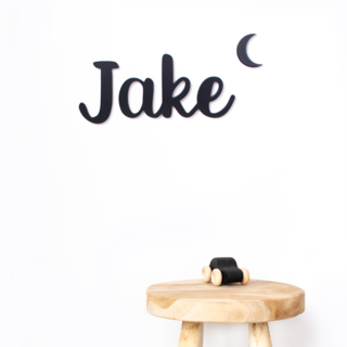 Houten & plexi namen