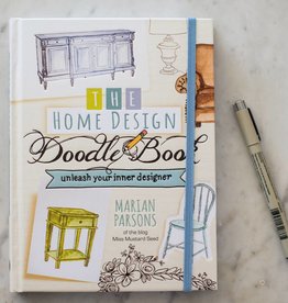 Miss Mustard Seeds Milk Paint MMSMP - The Home Design Doodle Book