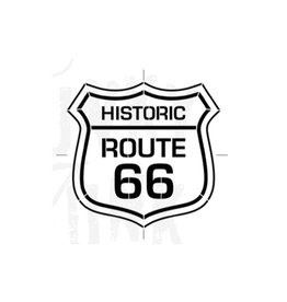 Funky Junk Funky Junk Stencils - Route 66