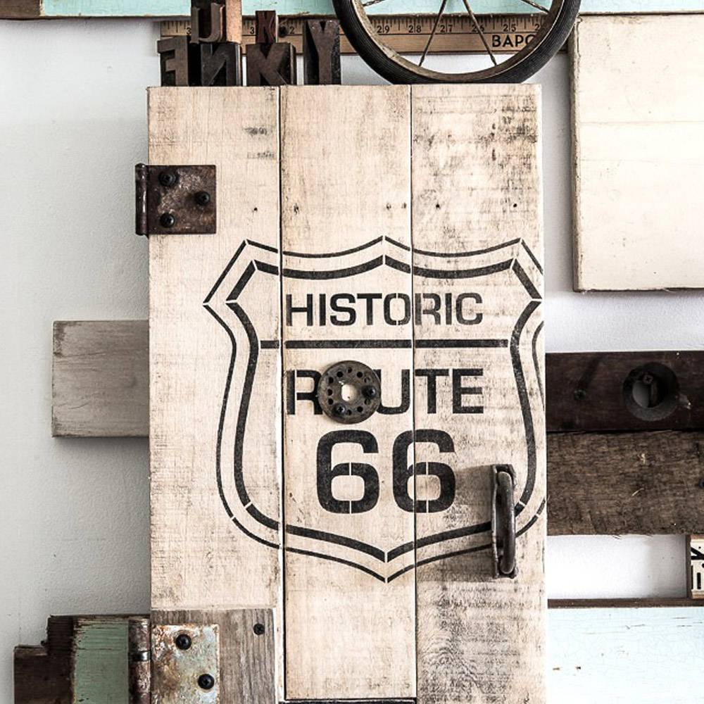Funky Junk Funky Junk Stencils - Route 66