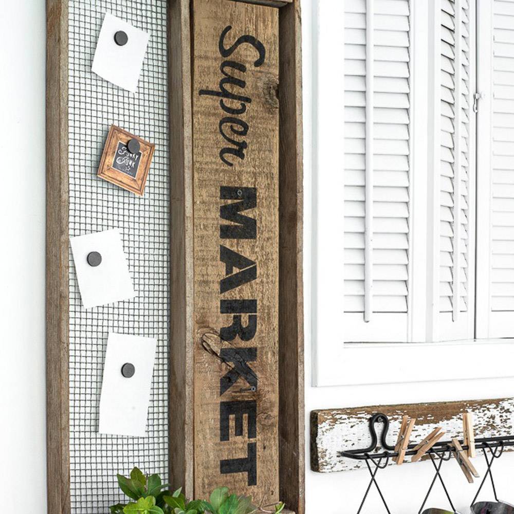 Funky Junk Funky Junk Stencils - Market Extensions - 4 pcs