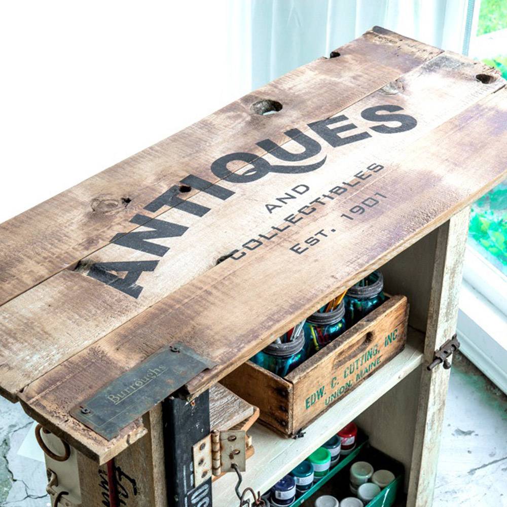 Funky Junk Funky Junk Stencils - Antiques - 2 pcs