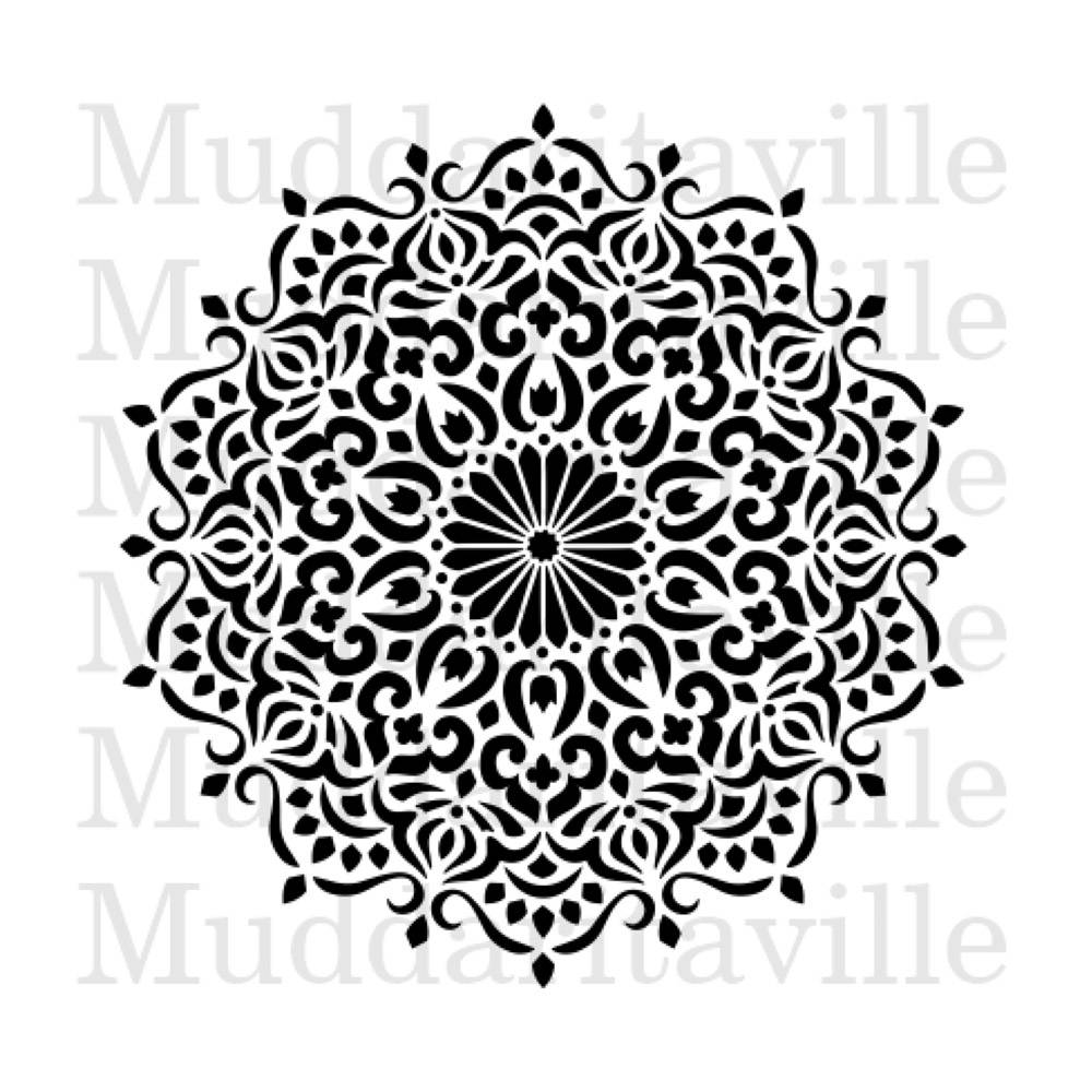 Fusion Mineral Paint Fusion - Stencil 30 - Mandala