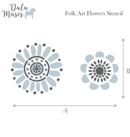 Dala Muses Dala Muses - Folk Art Flowers