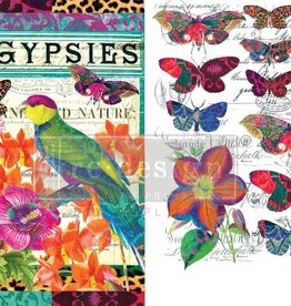 Redesign with Prima Redesign - Decor Transfer - Boho Bird Butterfly