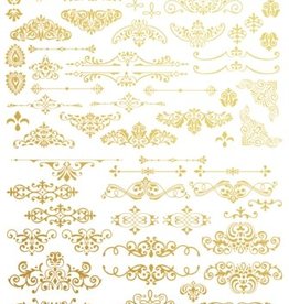 Redesign with Prima Redesign - Gold Transfer - Gilded Ornate Flourishes