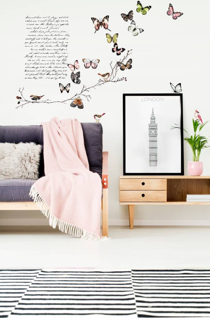 Redesign with Prima Redesign - Transfer - Parisian Butterflies