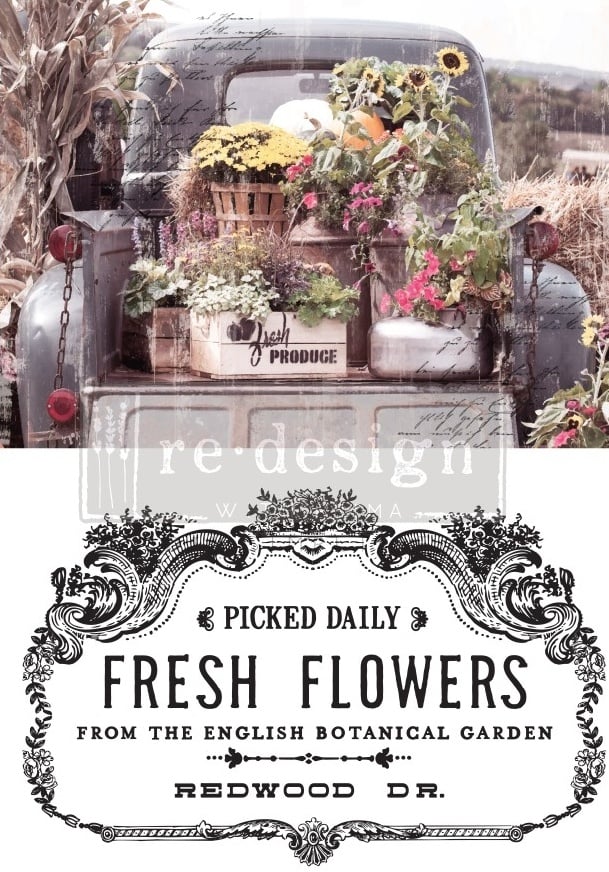 Redesign with Prima Redesign - Decor Transfer - Fresh Flowers