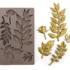 Redesign with Prima Redesign - Mould - Leafy Blossoms