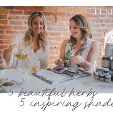 Fusion Mineral Paint Fusion - Promo card Lisa Marie Holmes Collection - 20pcs