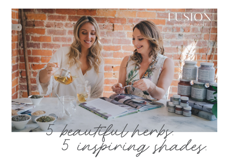 Fusion Mineral Paint Fusion - Promo card Lisa Marie Holmes Collection - 20pcs