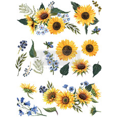 Redesign with Prima Redesign - Decor Transfer - Sunflower Fields