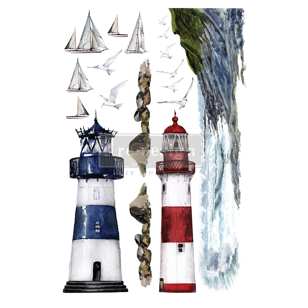 Redesign with Prima Redesign - Decor Transfer - Lighthouse