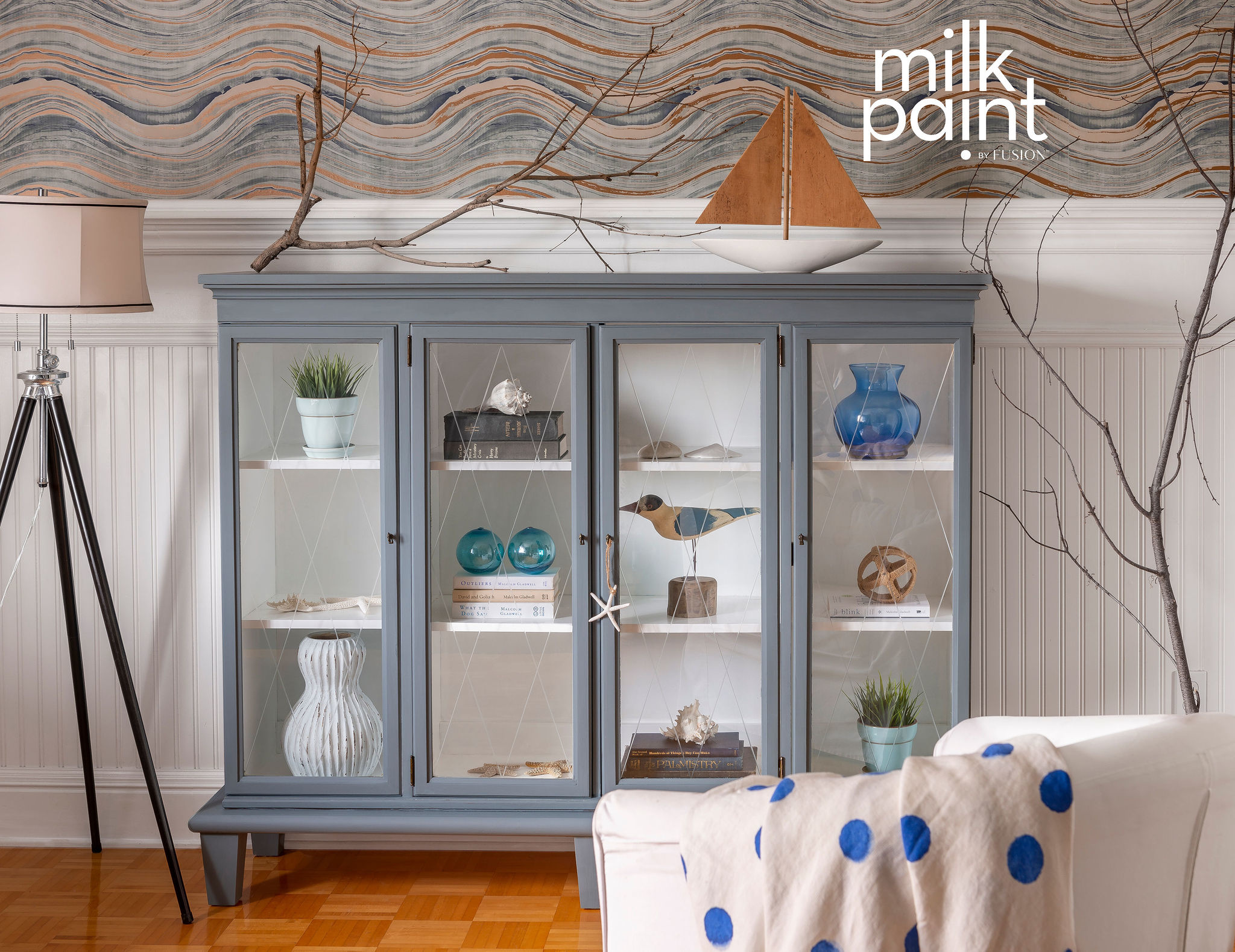 Fusion Mineral Paint Fusion - Milk Paint - Coastal Blue - 50gr