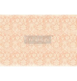 Redesign with Prima Redesign - Tissue Paper - Peach Damask
