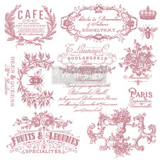 Redesign with Prima Redesign - Clear-Cling Stamps - I see Paris