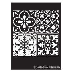 Redesign with Prima Redesign - Stencil - Coastal Tile