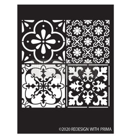 Redesign with Prima Redesign - Stencil - Coastal Tile