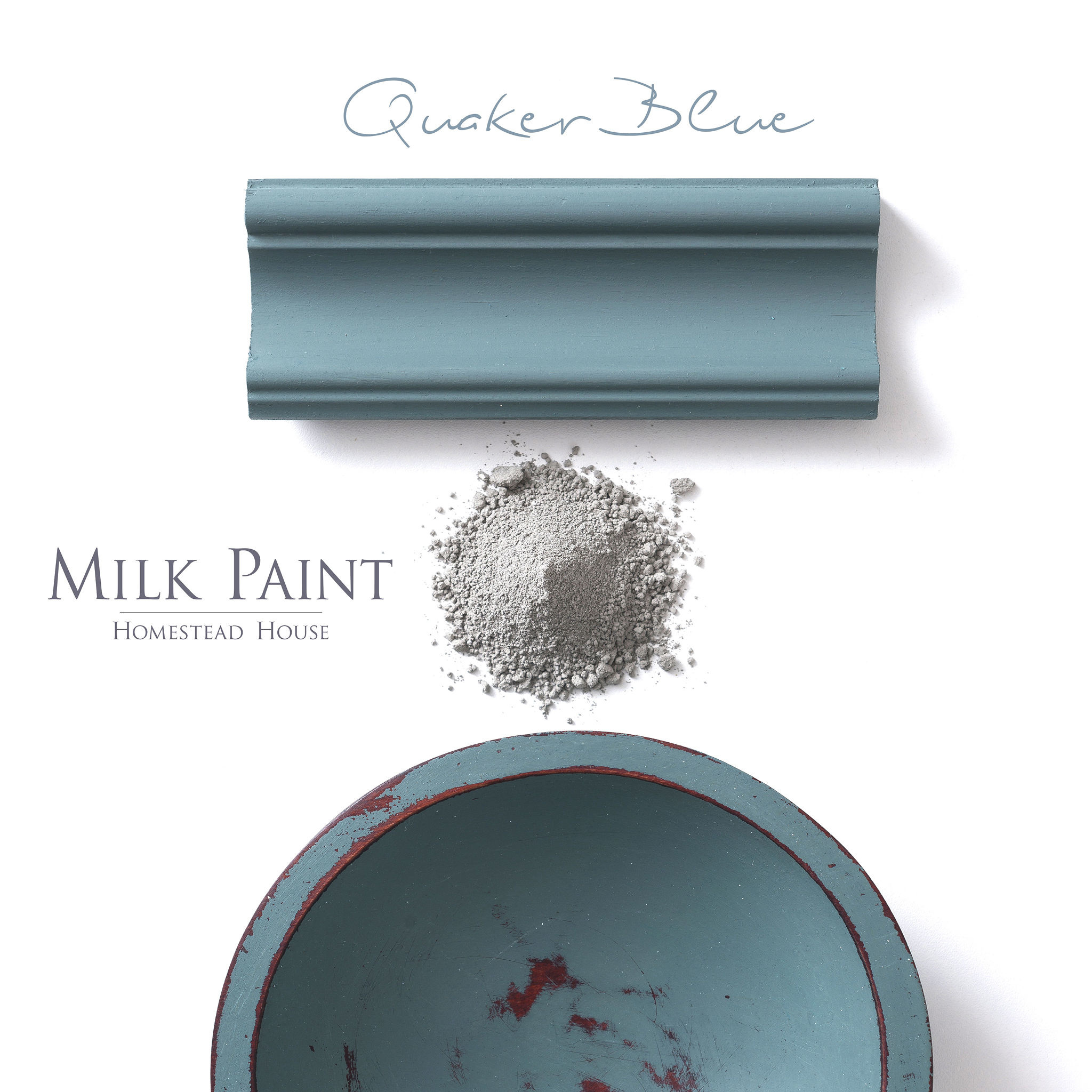 Homestead House HH - Milk Paint - Quaker Blue - 230gr