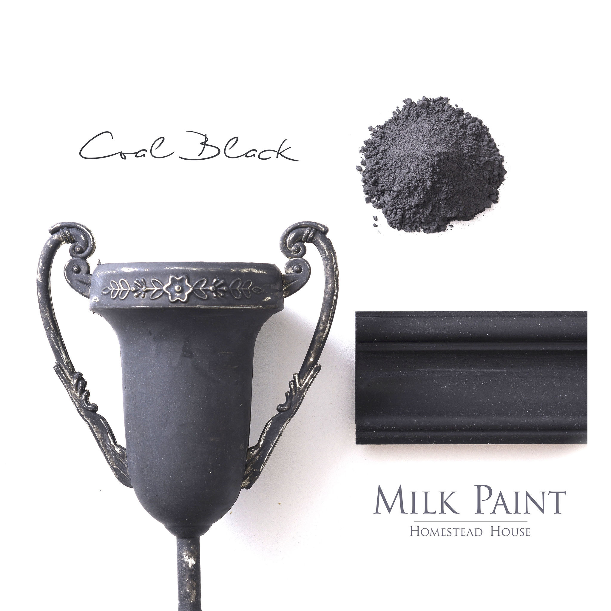 Homestead House HH - Milk Paint - Coal Black - 230gr