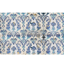 Redesign with Prima Redesign - Tissue Paper - Cobalt Flourish