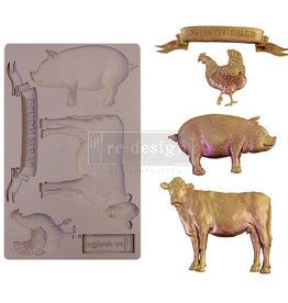 Redesign with Prima Redesign - Mould - Farm Animals