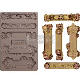 Redesign with Prima Redesign - Mould - Steampunk Plates