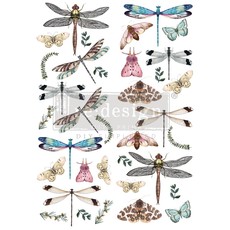 Redesign with Prima Redesign - Decor Transfer - Riverbed Dragonflies