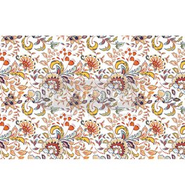 Redesign with Prima Redesign - Decoupage Tissue Paper - Tangerine Spring