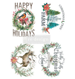 Redesign with Prima Redesign - Decor Transfer - Holly Jolly Xmas