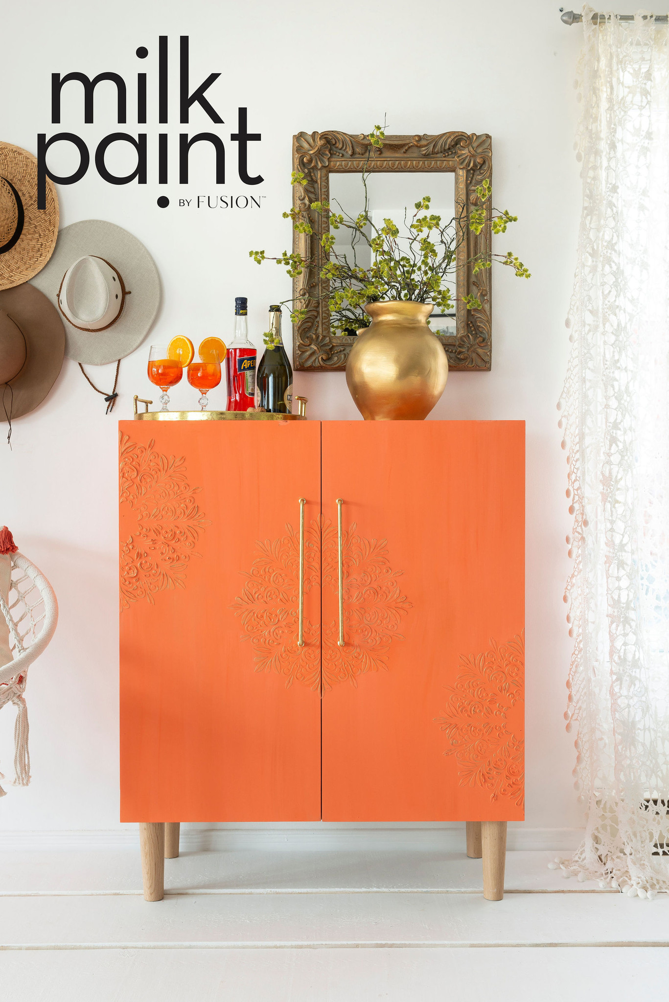 Fusion Milk Paint Fusion - Milk Paint - Aperol Spritz - 50gr