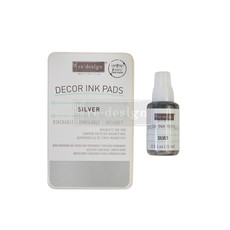 Redesign with Prima Redesign - Décor Ink Pad - Silver