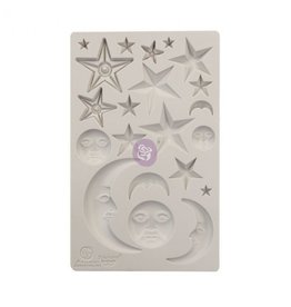 Redesign with Prima Redesign - Finnabair Mould - Stars and Moons