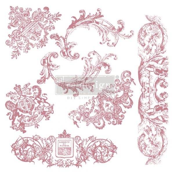 Redesign with Prima Redesign - Clear-Cling Stamps - Chateau de Maisons