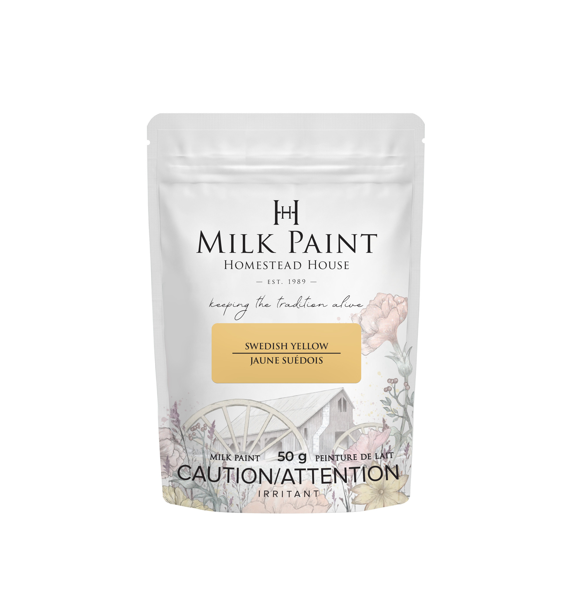 Homestead House HH - Milk Paint - Swedish Yellow - 50gr