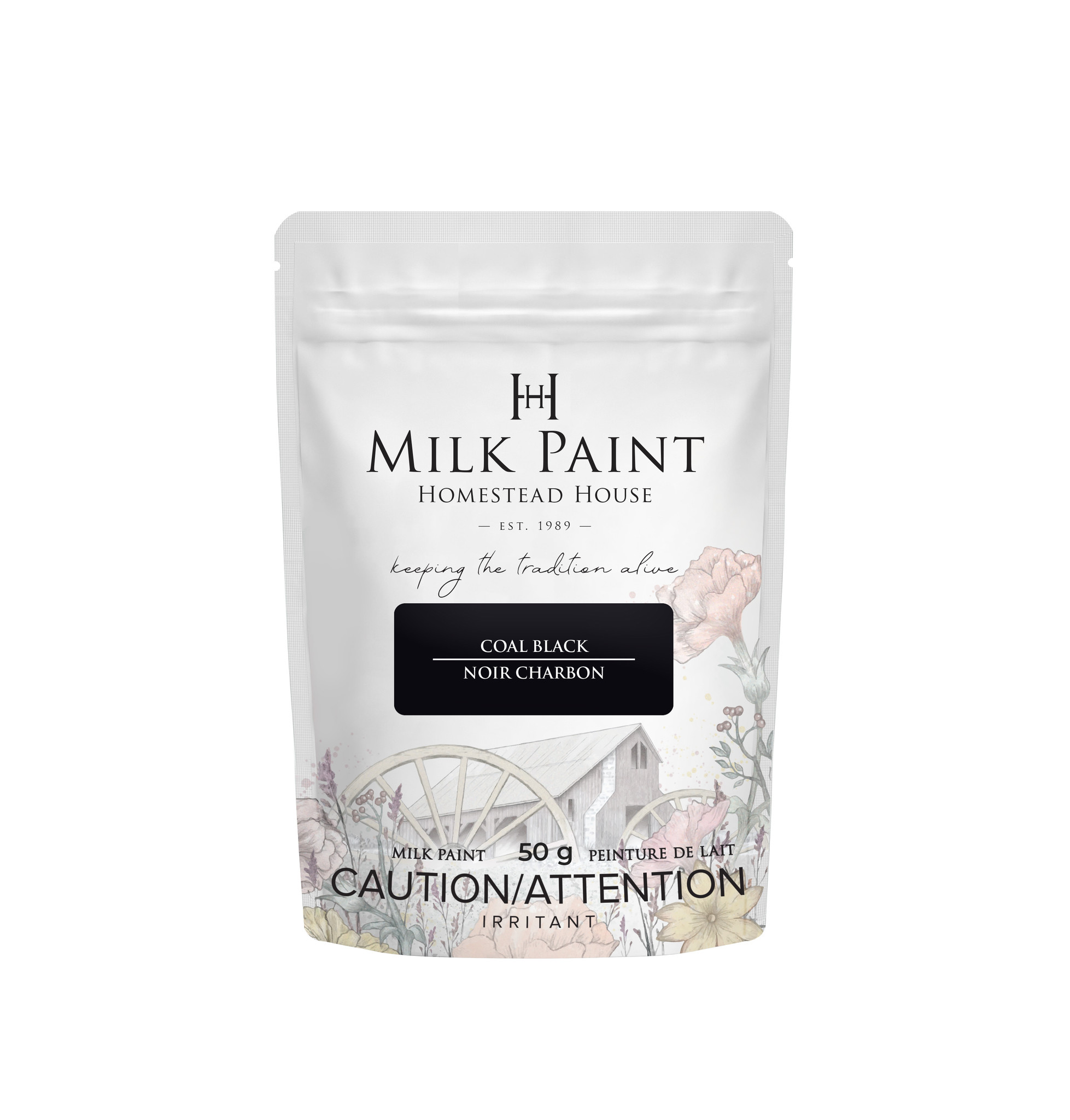 Homestead House HH - Milk Paint - Coal Black - 50gr