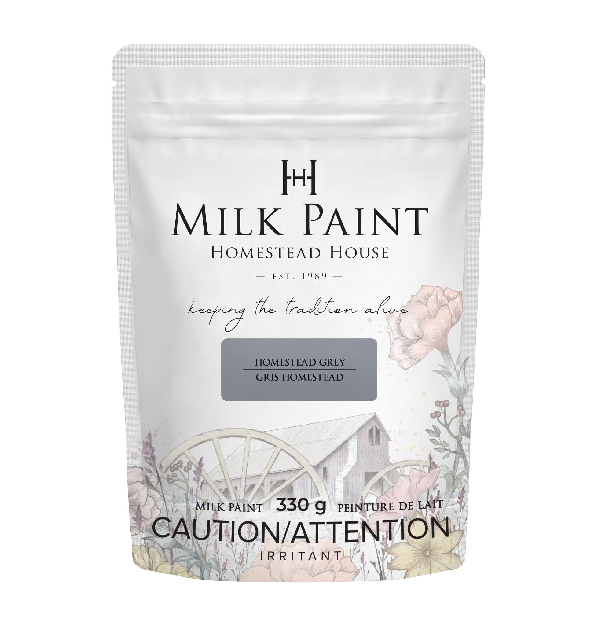 Homestead House HH - Milk Paint - Homestead Grey - 330gr