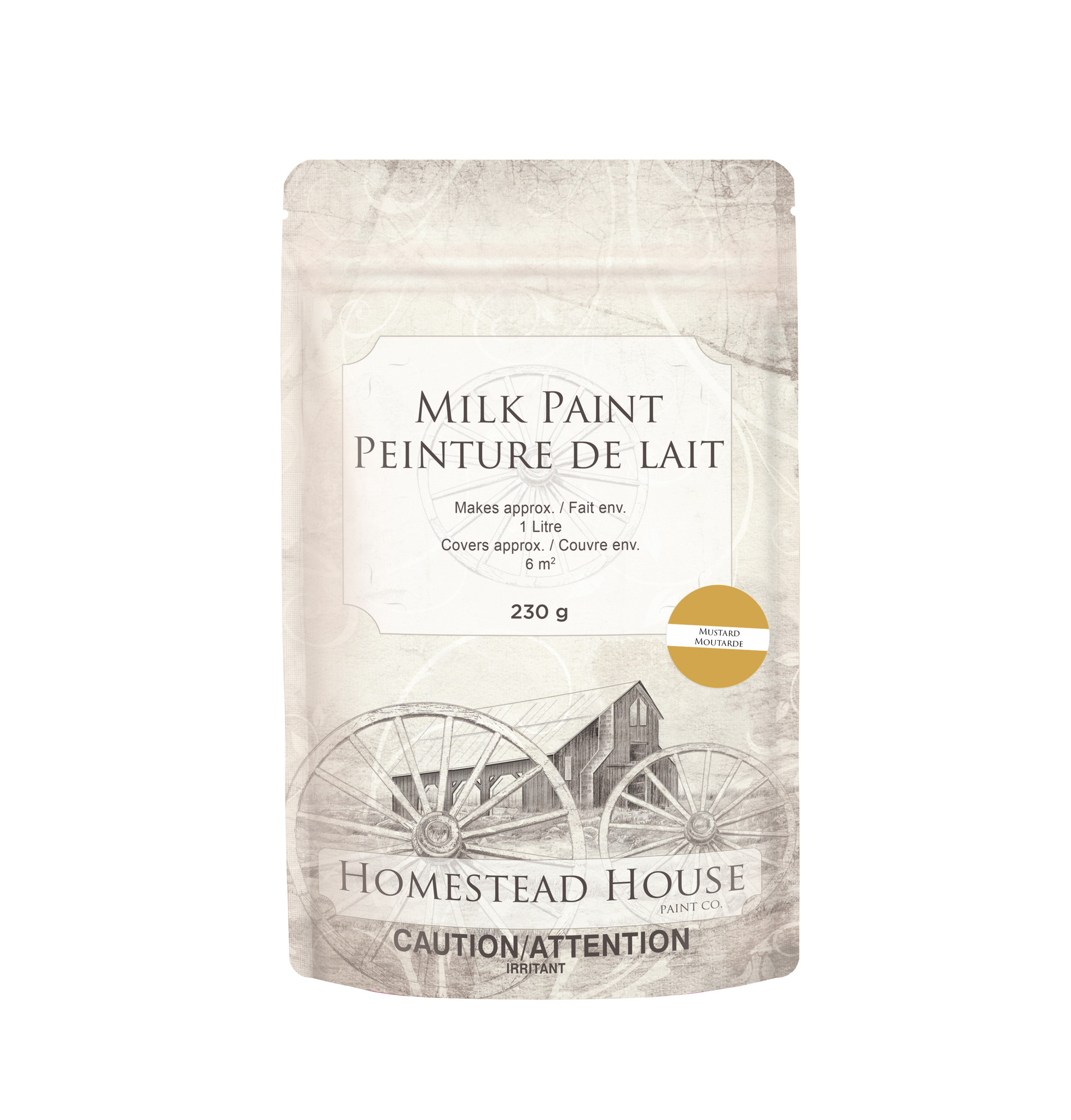 Homestead House HH - Milk Paint - Mustard - 230gr