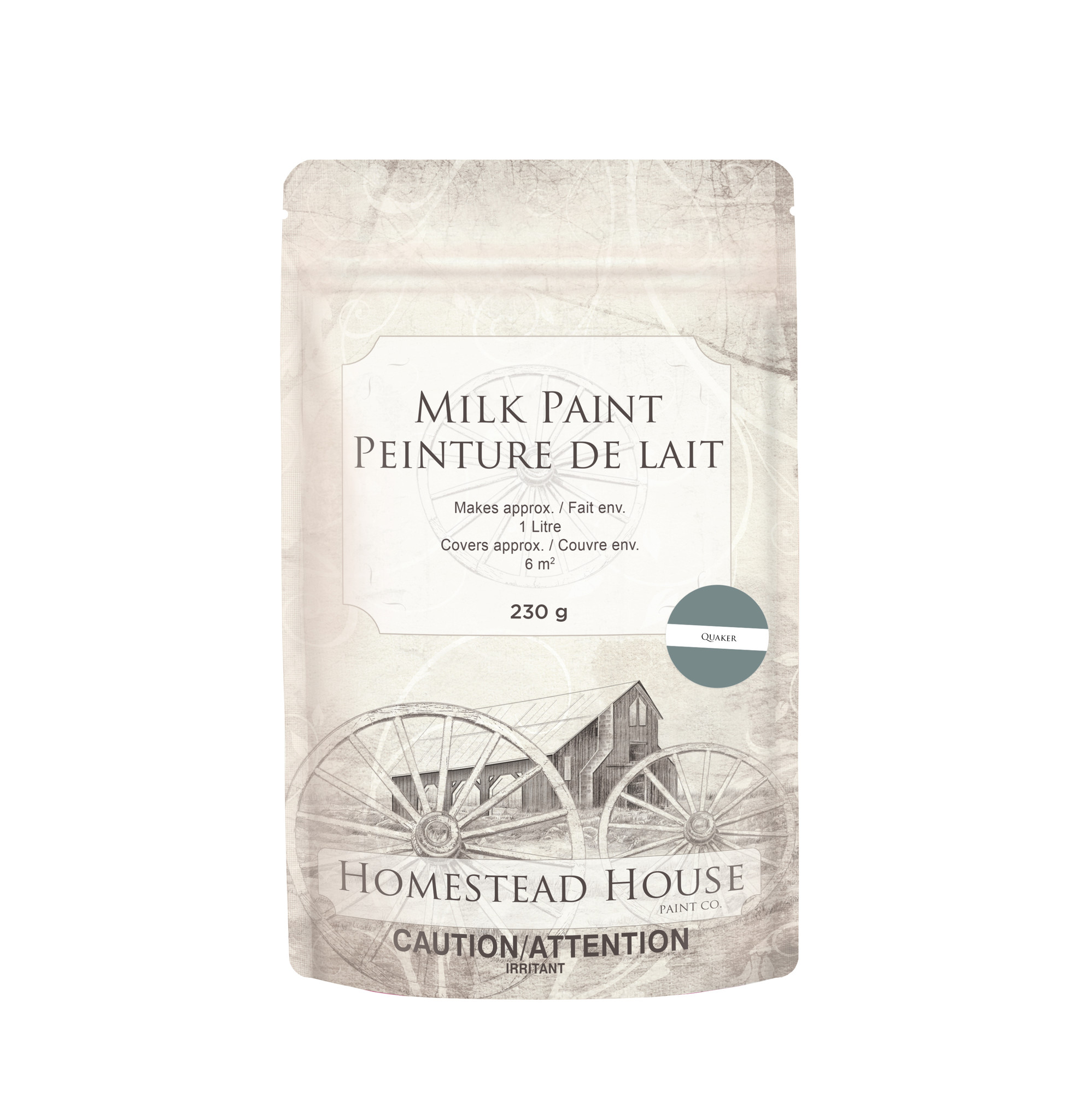 Homestead House HH - Milk Paint - Quaker Blue - 230gr