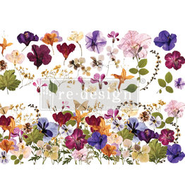 Redesign with Prima Redesign - Decor Transfer - Pressed Flowers