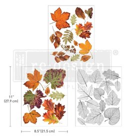 Redesign with Prima Redesign - Decor Transfer A4 - Crunchy Leaves Forever