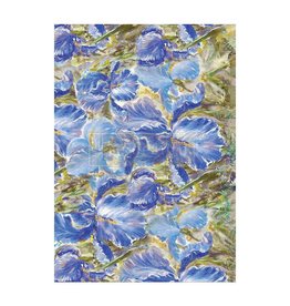 Redesign with Prima Redesign - Decoupage Fiber Paper A1 - Enchanting Iris