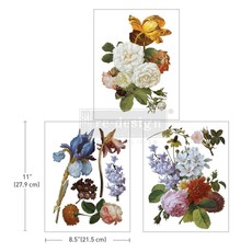 Redesign with Prima Redesign - Decor Transfer A4 - Blossomed Beauties