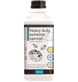 Polyvine Heavy Duty Extreme Varnish - DEAD FLAT - ENG - 1000ml
