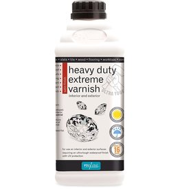 Polyvine Heavy Duty Extreme Varnish - SATIN - ENG -1000ml