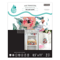 Redesign with Prima Redesign - H2O Transfer A4 - Brilliant Blooms